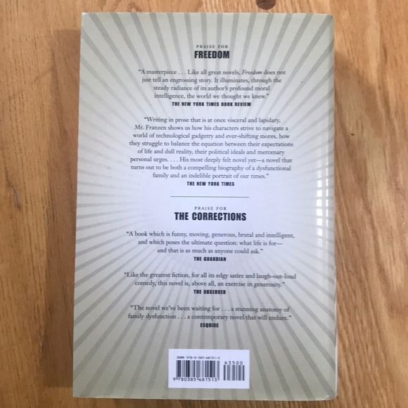 Jonathan Franzen Purity Hardcover - Picture 2 of 4